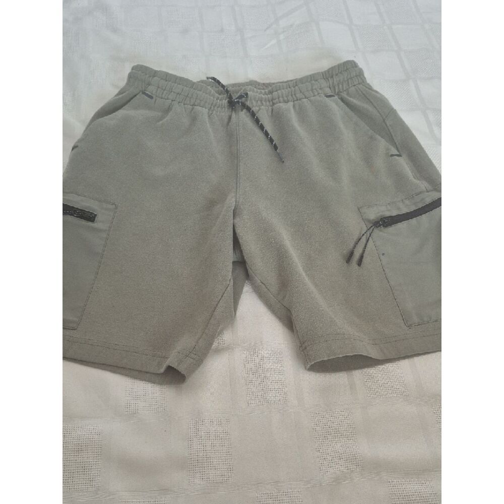 Old Navy Bundle Of 2 Olive and Brown Camo Drawstring Athletic Shorts - Picture 5 of 16